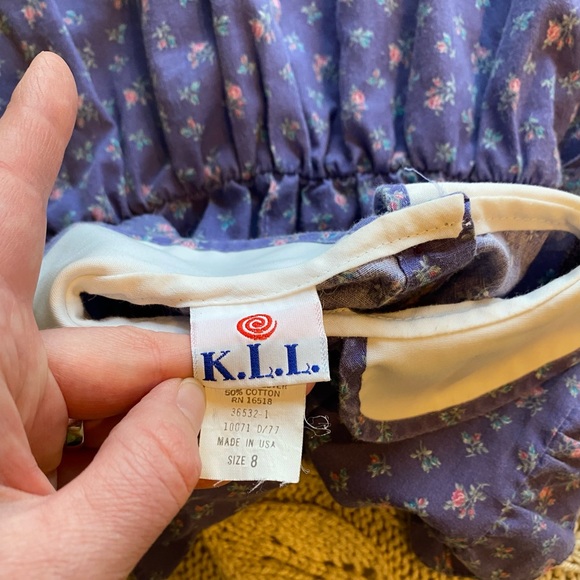 Vintage 60s prairie dress - Picture 7 of 9